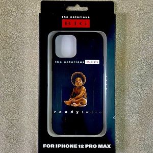 Biggie Ready to Die Album Cover Phone Case for iPhone 12 Pro Max! NWT!!